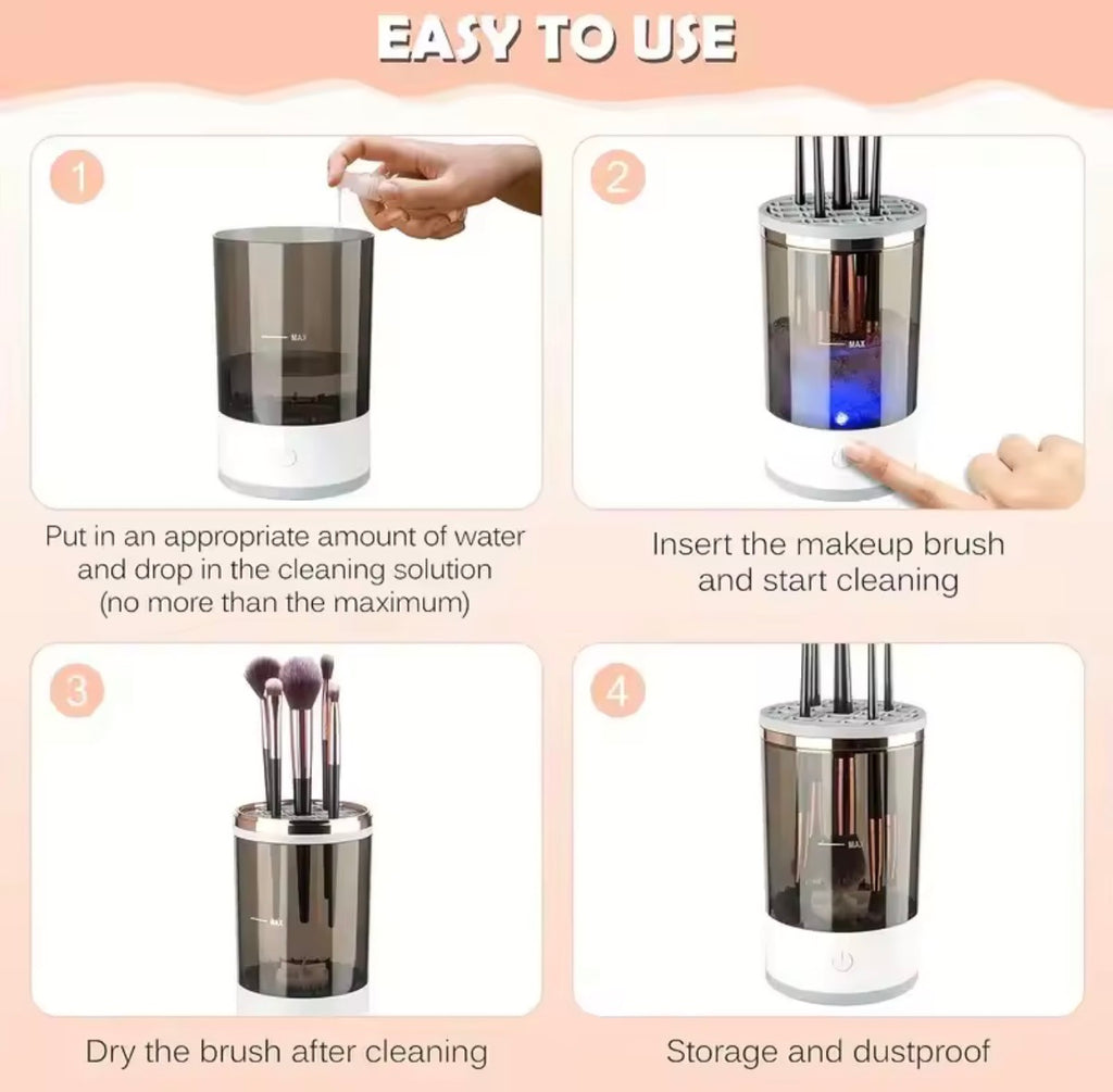 Automatic Makeup Brush Cleaner & Dryer