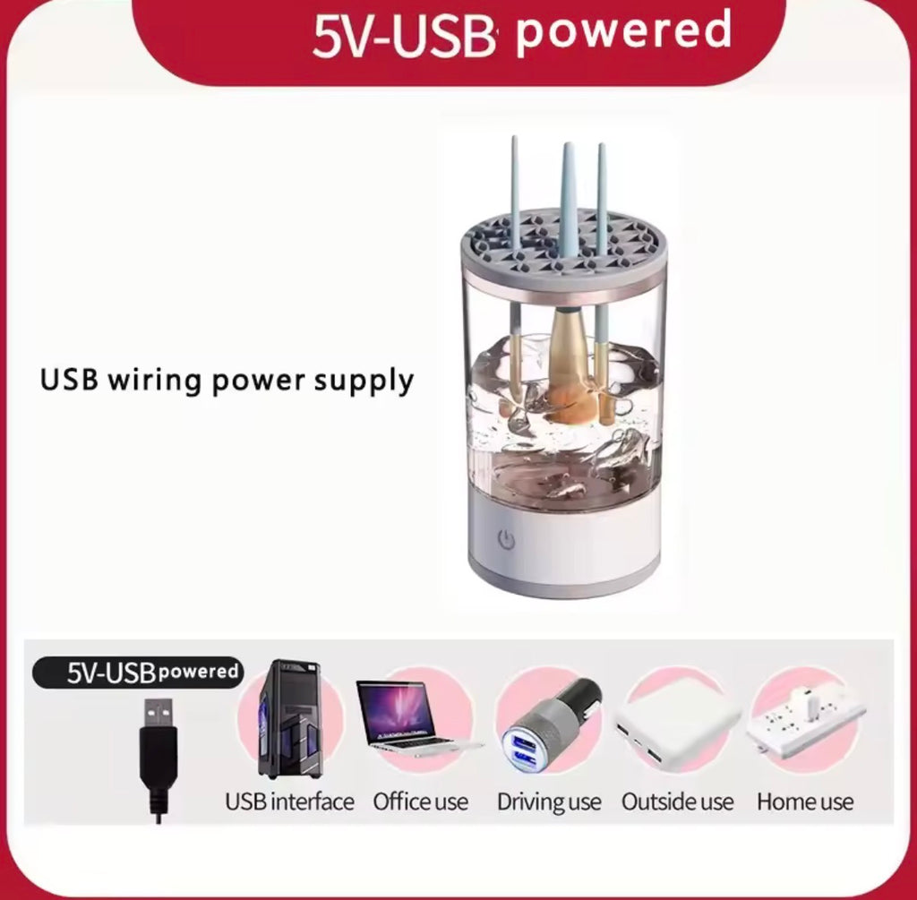 Automatic Makeup Brush Cleaner & Dryer