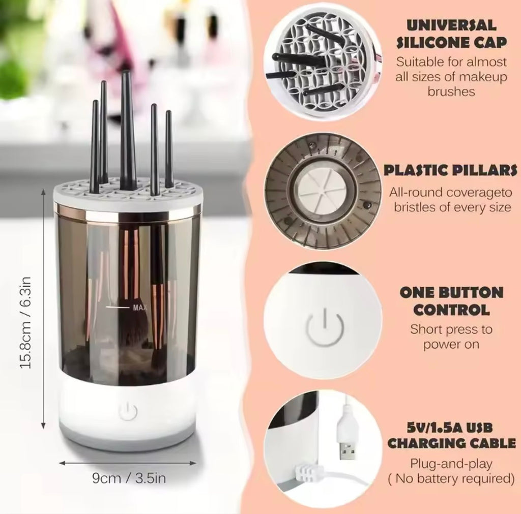 Automatic Makeup Brush Cleaner & Dryer